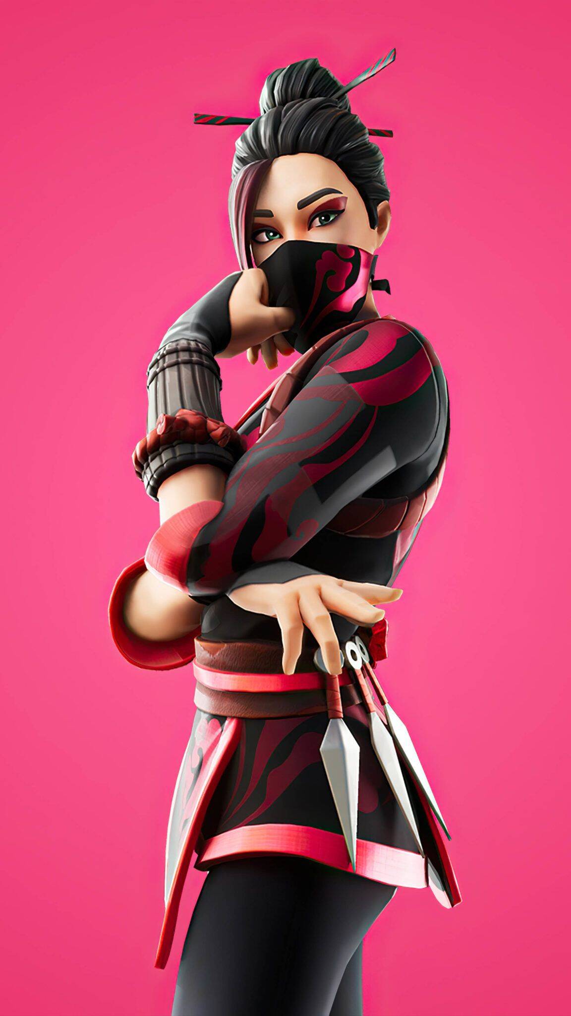 Foto de Perfil de Fortnite da Garota Ninja com Estilo Atraente