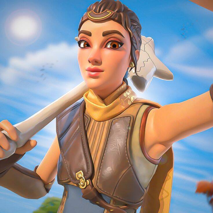 Heroína con pico Imagen de perfil de Fortnite