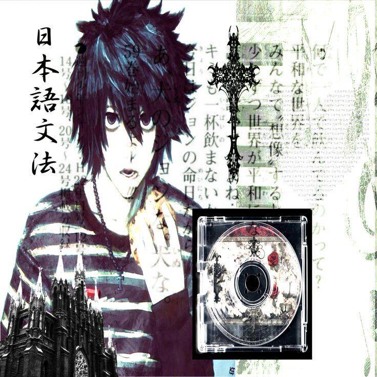 Imagen de perfil emo estilo anime con cabello negro y rayas