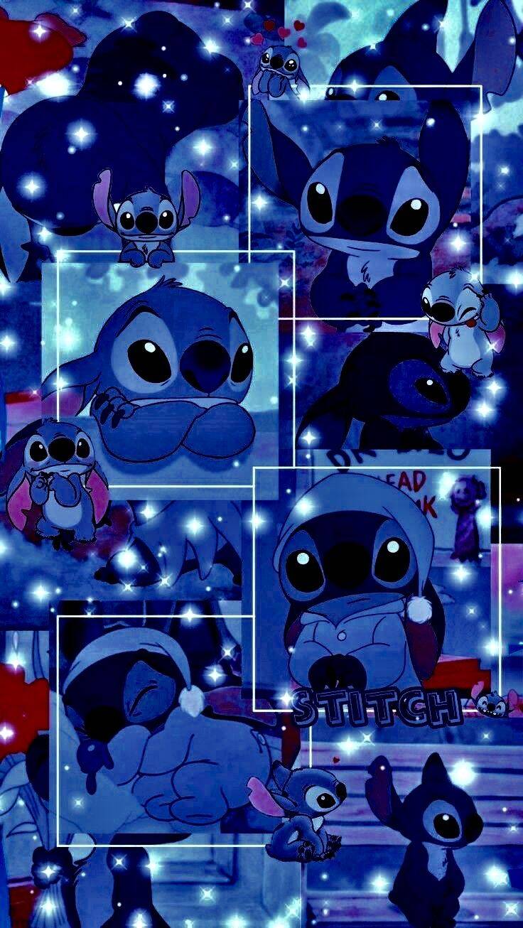 Fondo de pantalla de Stitch brillante y divertido para móvil/iPhone 4K