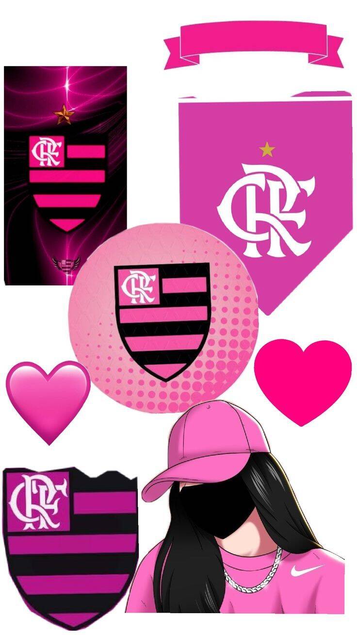 Fondo de Pantalla de Flamengo con Estilo Rosa para Celular/iPhone 4K