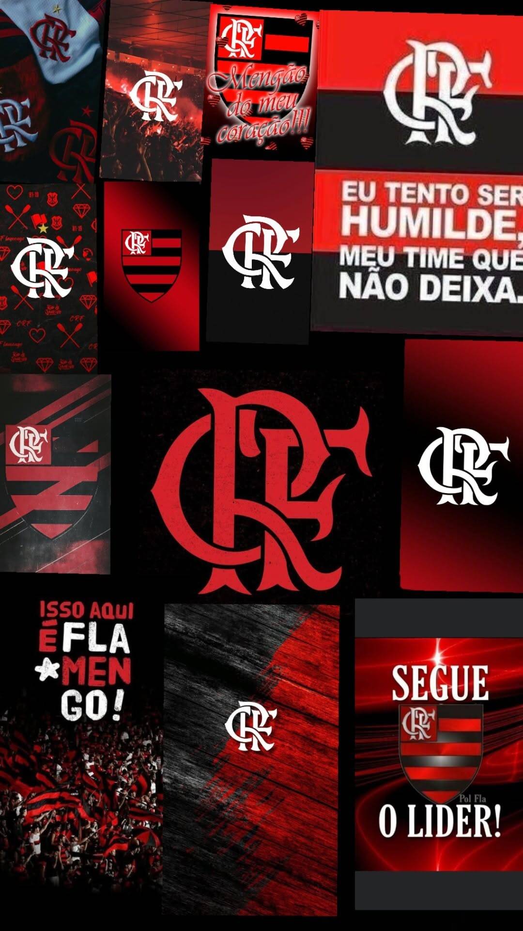 Fondo de Pantalla de Flamengo con Logo para Celular/iPhone 4K