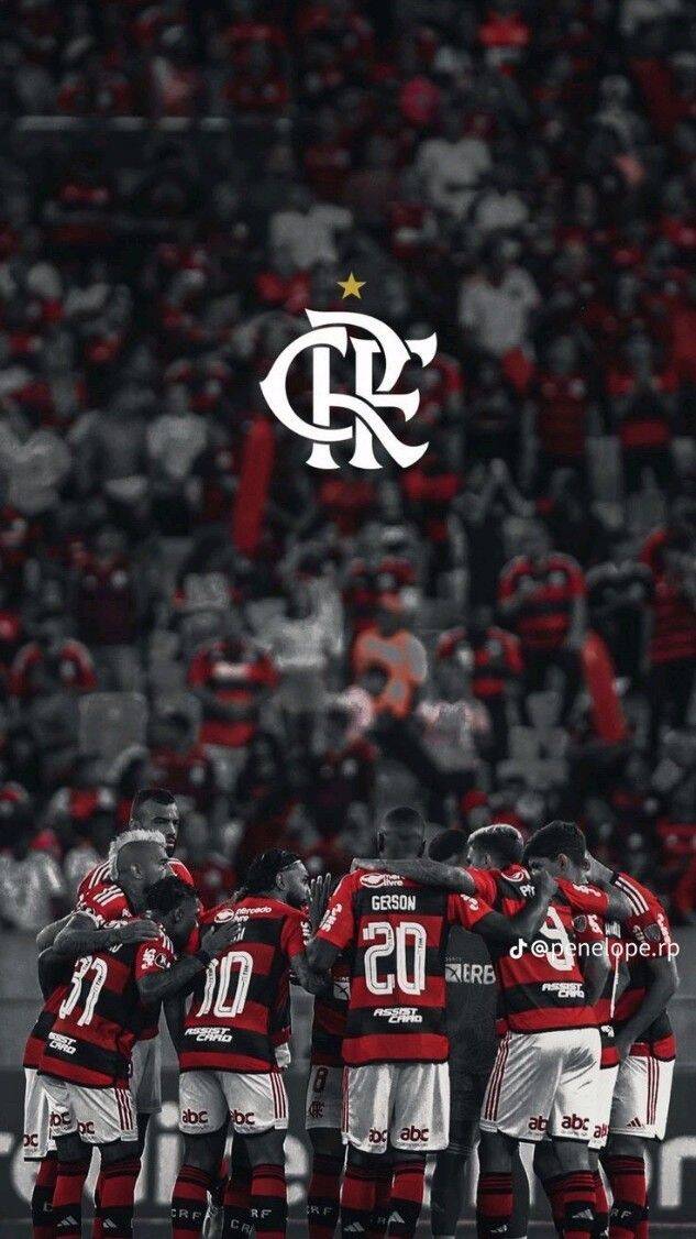 Fondo de Pantalla de Flamengo con Jugadores para Celular/iPhone 4K