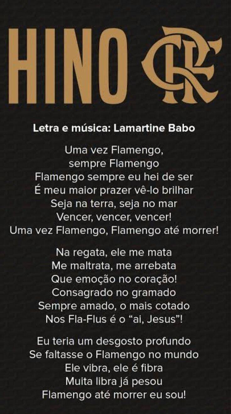 Fondo de Pantalla de Flamengo con Himno para Celular/iPhone 4K