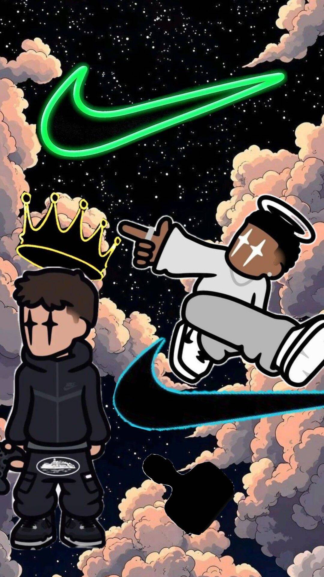 Fondo de Pantalla de Cria con Estilo Urbano y Nike para Celular/iPhone 4K