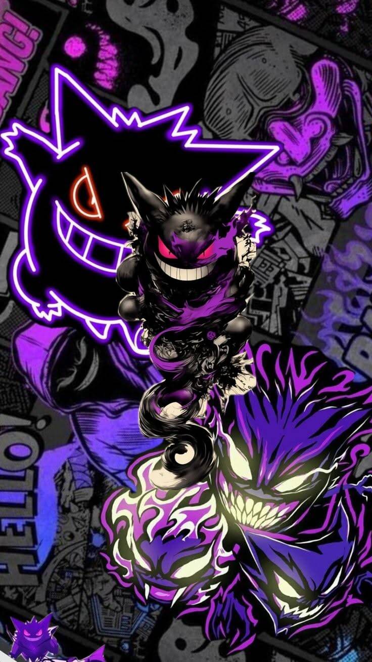 Crea un fondo de pantalla estilo fantasía con personajes coloridos para teléfono celular/iPhone 4K