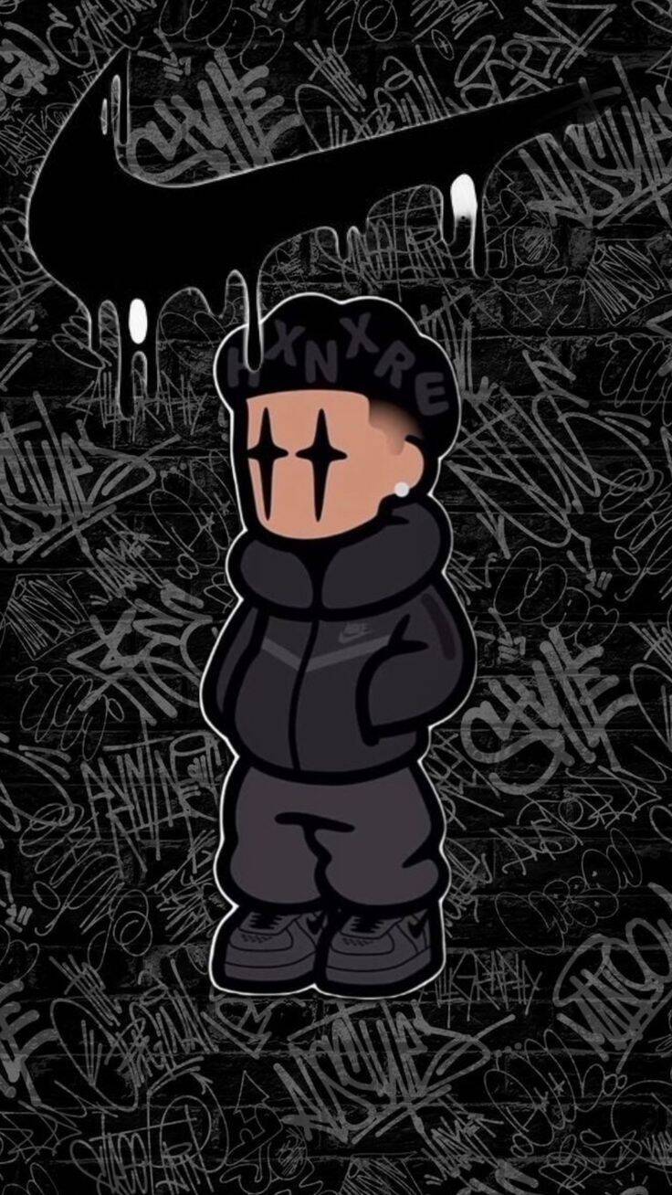 Crea un fondo de pantalla estilo streetwear para celular/iPhone 4K