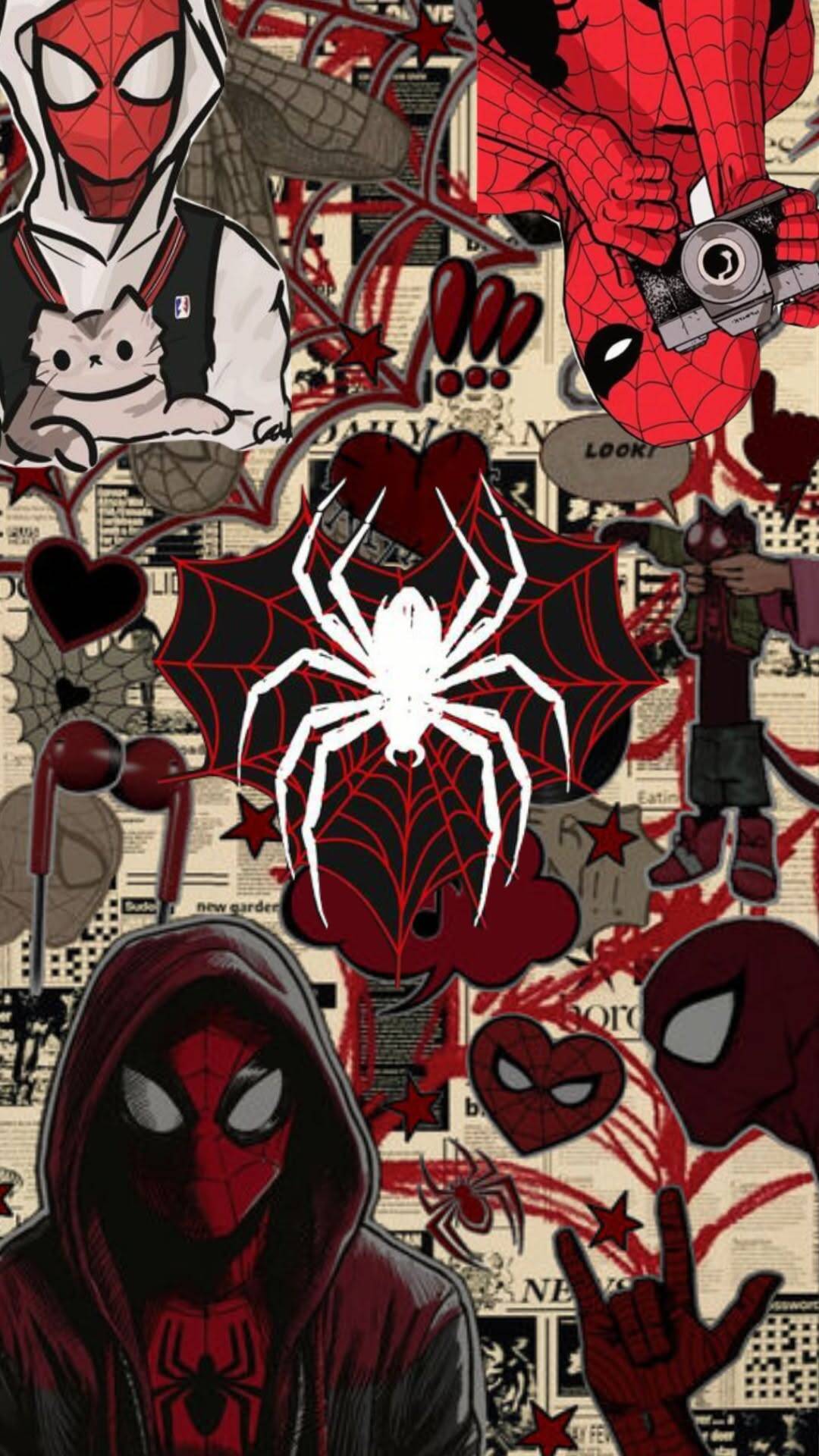 Fondo de Pantalla Spider Man Style Crea para Celular/iPhone 4K