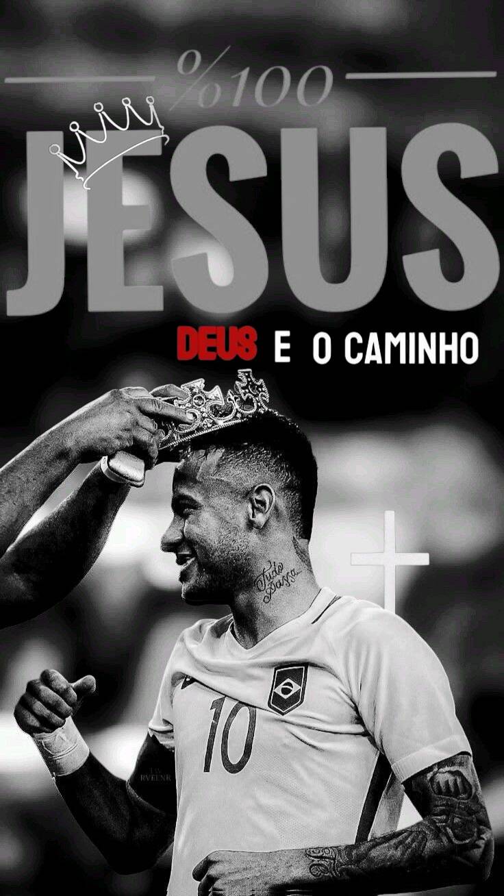 Fondo de Pantalla de Cria con Tema Religioso y Neymar para Celular/iPhone 4K