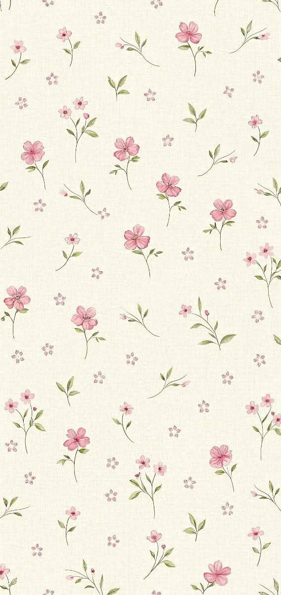 Papel de Parede Aesthetic Flores Rosa para Celular/iPhone