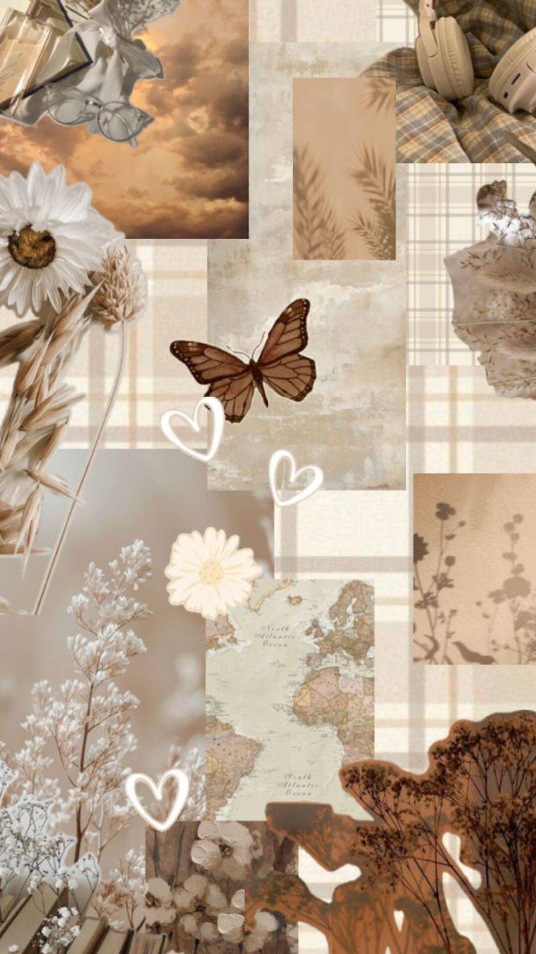 Papel de Parede Aesthetic Tons Terrosos para Celular/iPhone