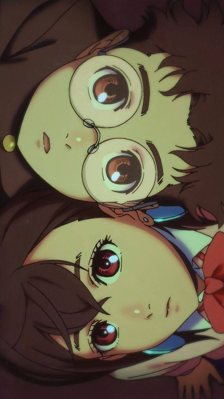 Papel de Parede de Anime Fofo para Celular/iPhone 4K com Personagens Estilosos