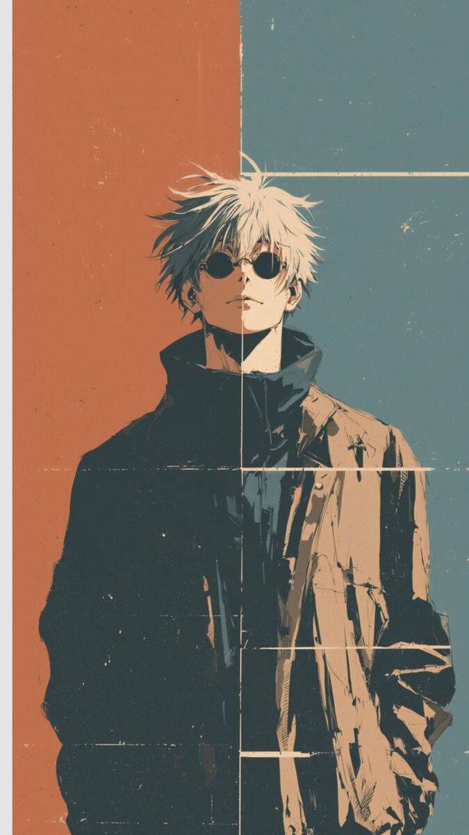 Papel de Parede de Anime Estiloso para Celular/iPhone 4K