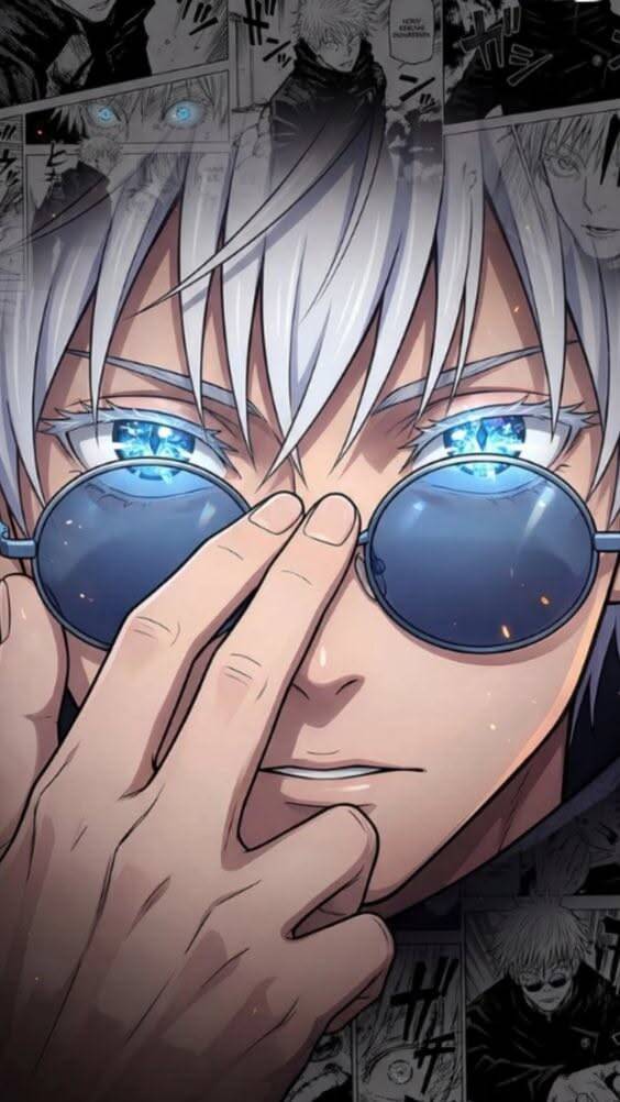 Fondo de Pantalla de Gojo Satoru Anime para Móvil/iPhone 4K