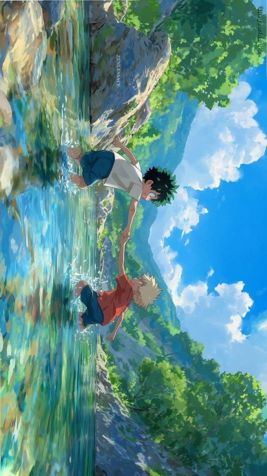 Anime Adventure Wallpaper for Cell Phone/iPhone 4K
