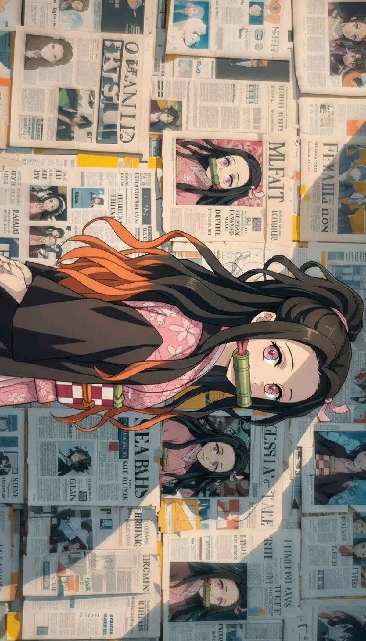 Nezuko Kamado Anime Wallpaper for Mobile/iPhone 4K