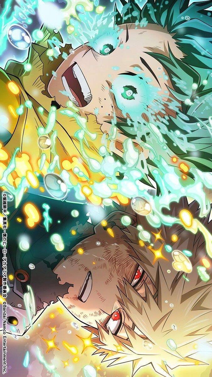 Deku and Bakugo Anime Wallpaper for Cell Phone/iPhone 4K