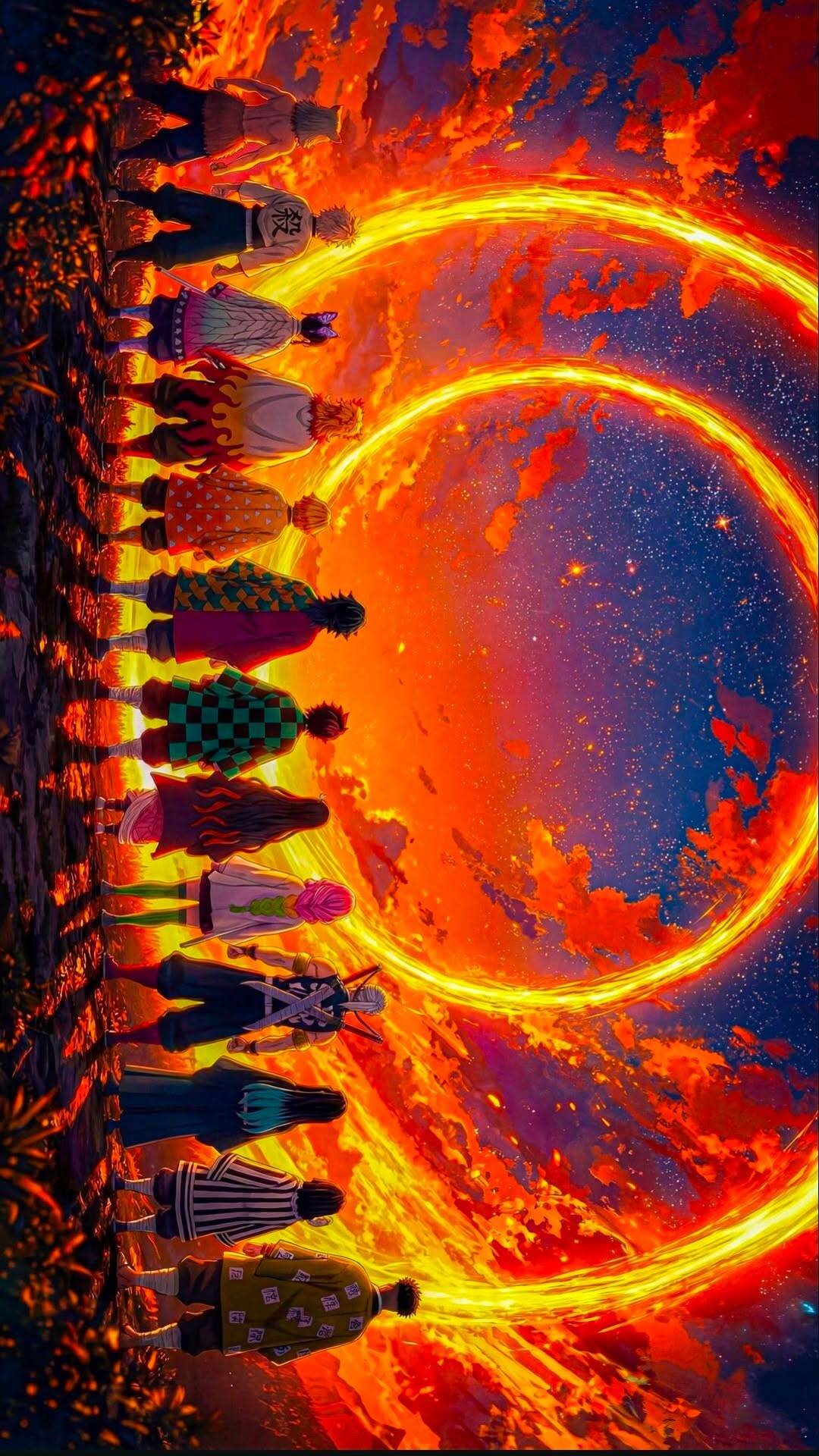Colorful Anime Wallpaper for Mobile/iPhone 4K