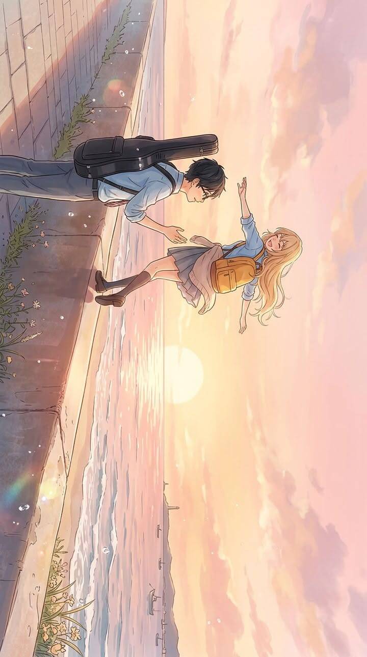 Romantic Anime Wallpaper for Mobile/iPhone 4K
