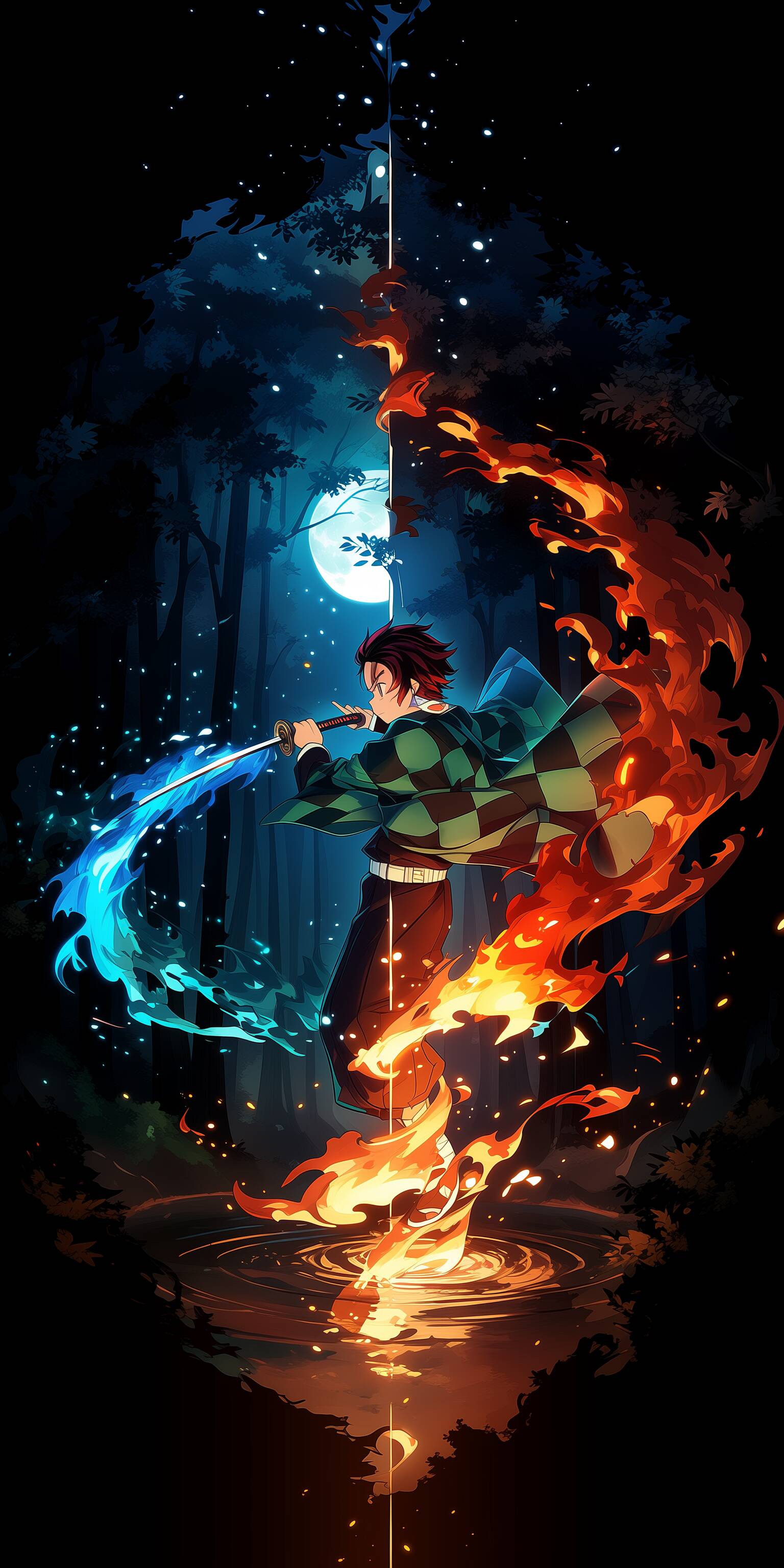Tanjiro Kamado Anime Wallpaper for Mobile/iPhone 4K