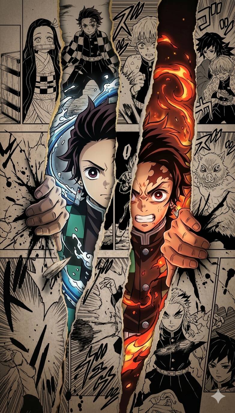 Tanjiro Kamado Anime Wallpaper for Mobile/iPhone 4K