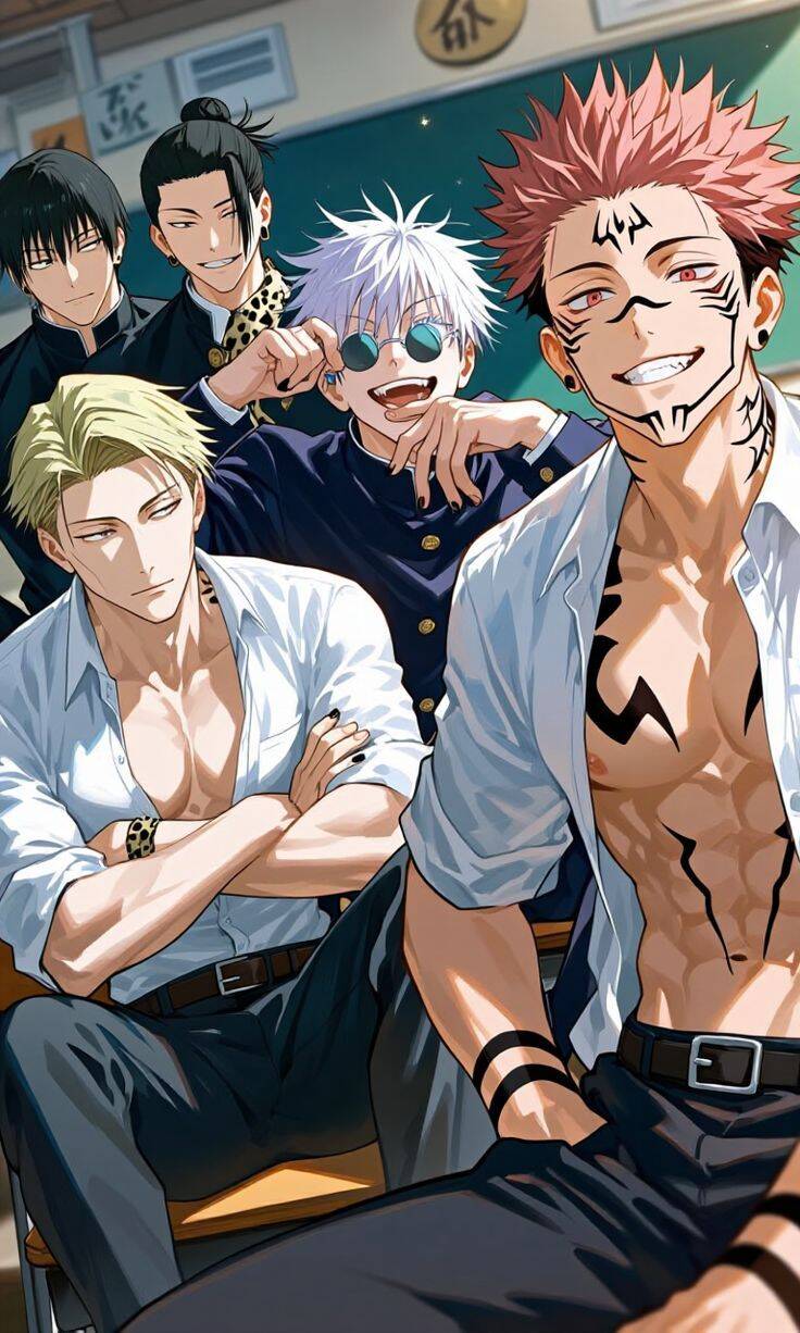 Papel de Parede de Anime Jujutsu Kaisen para Celular/iPhone 4K