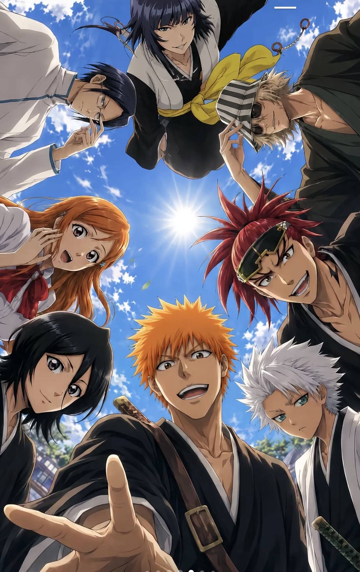 Papel de Parede de Anime Bleach para Celular/iPhone 4K