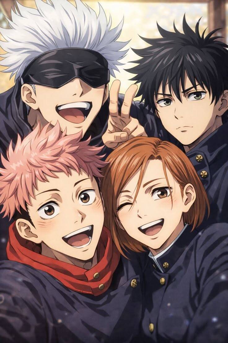 Papel de Parede de Anime Jujutsu Kaisen para Celular/iPhone 4K