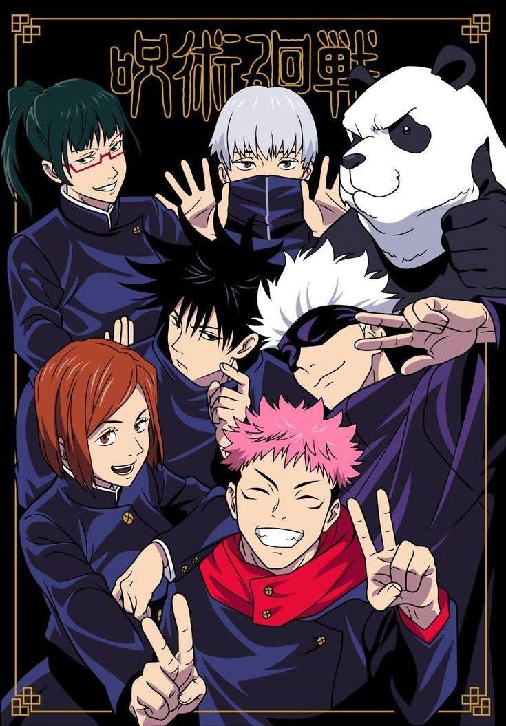 Papel de Parede de Anime Jujutsu Kaisen para Celular/iPhone 4K
