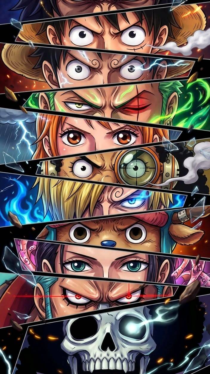 Papel de Parede de Anime One Piece para Celular/iPhone 4K
