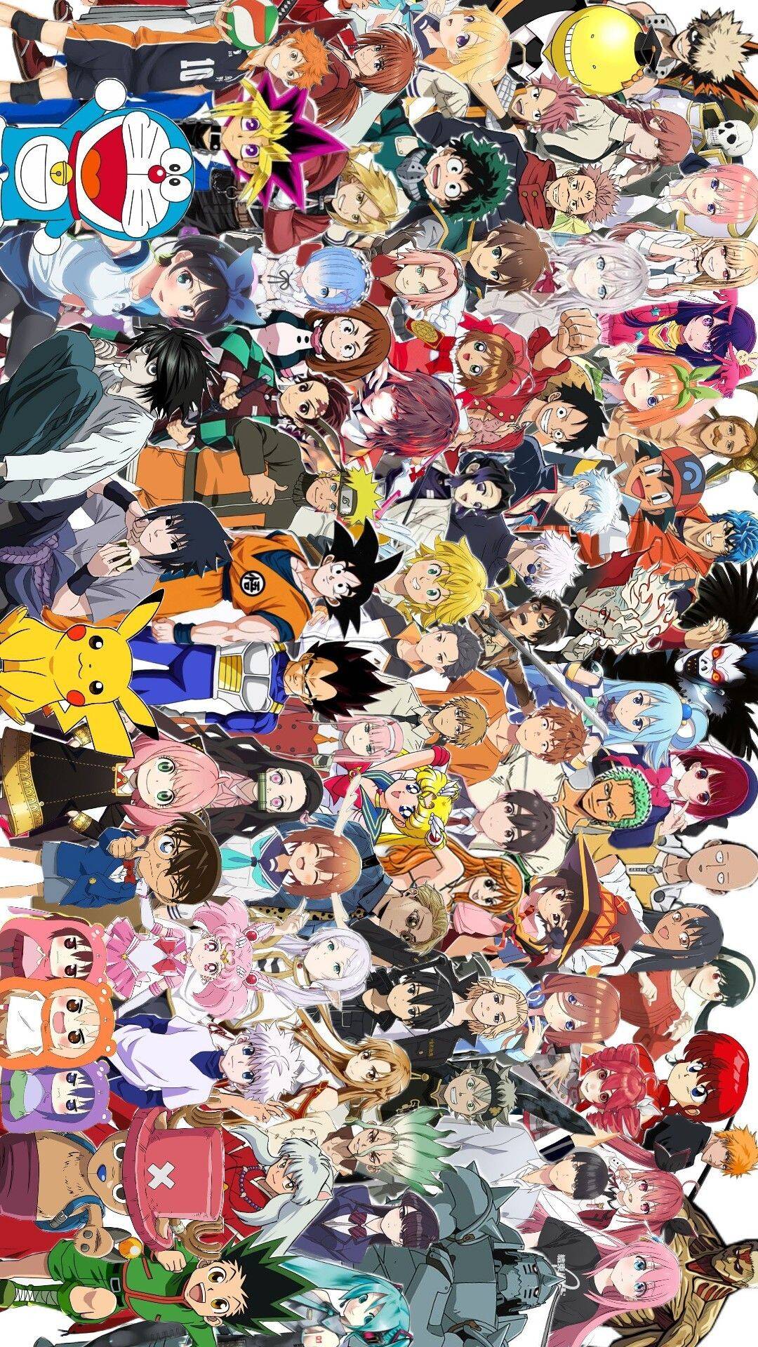 Papel de Parede de Anime Diversos para Celular/iPhone 4K