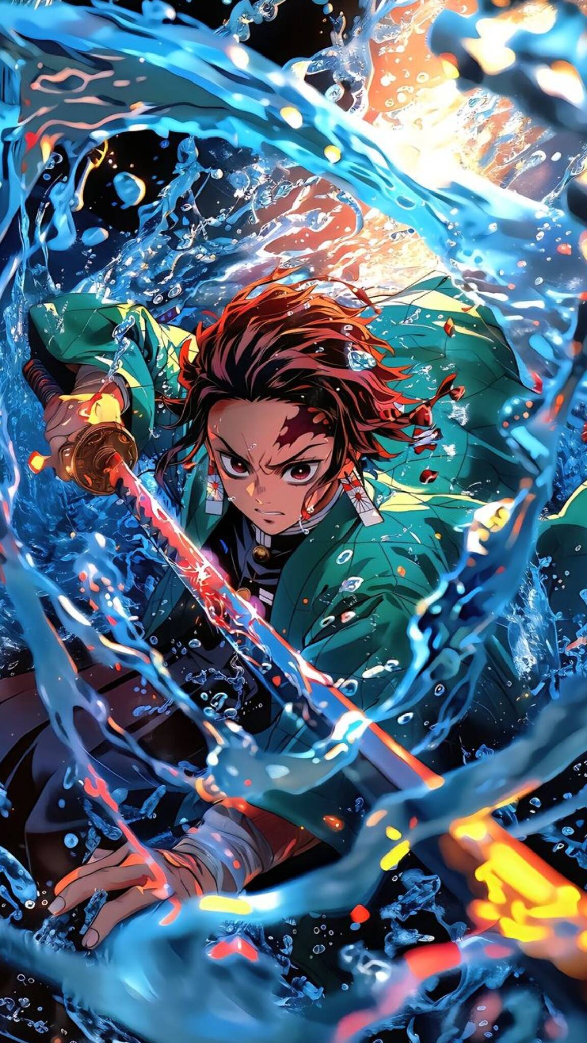 Tanjiro Kamado Anime Wallpaper for Mobile/iPhone 4K
