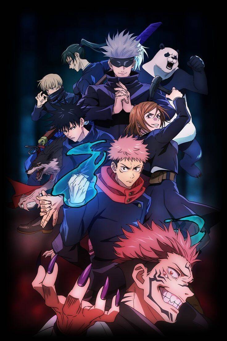 Jujutsu Kaisen Anime Wallpaper for Mobile/iPhone 4K