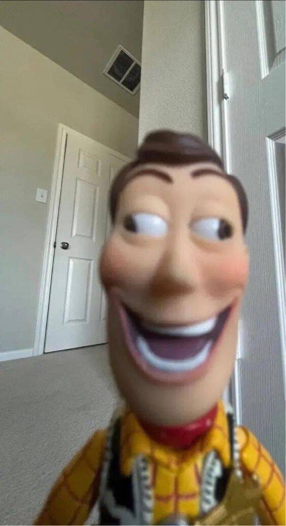 Papel de Parede Engraçado do Woody do Toy Story para Celular/iPhone 4K