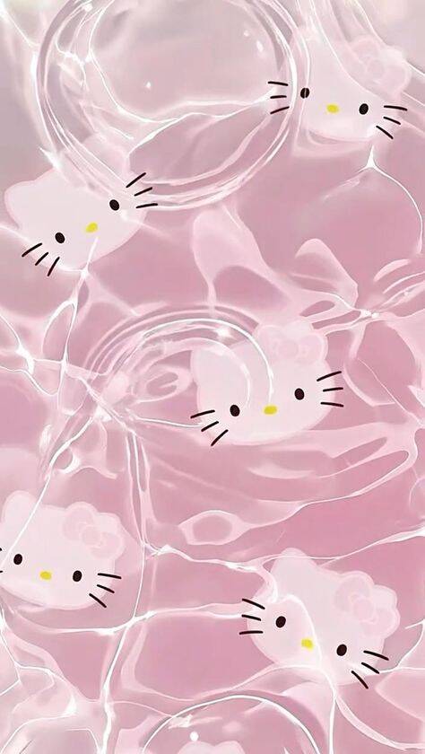 Pink Hello Kitty Wallpaper for Cell Phone/iPhone