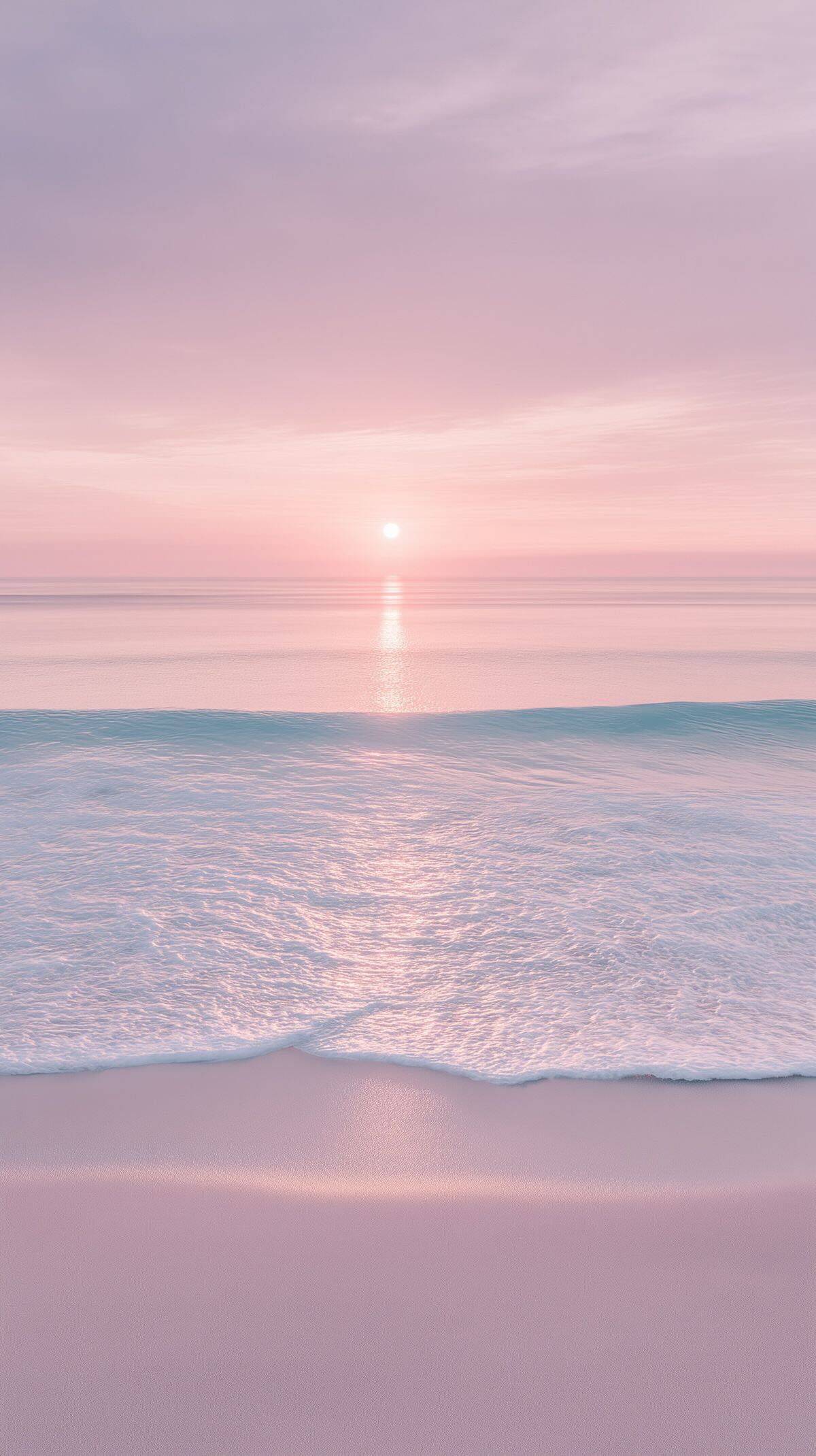Fondo de Pantalla Rosa Atardecer para Celular/iPhone