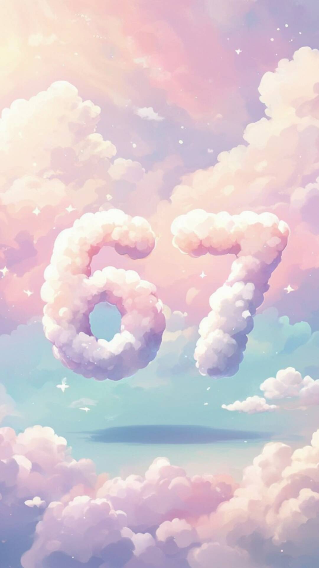 Fondo de Pantalla 67 con Nubes para Celular/iPhone 4K