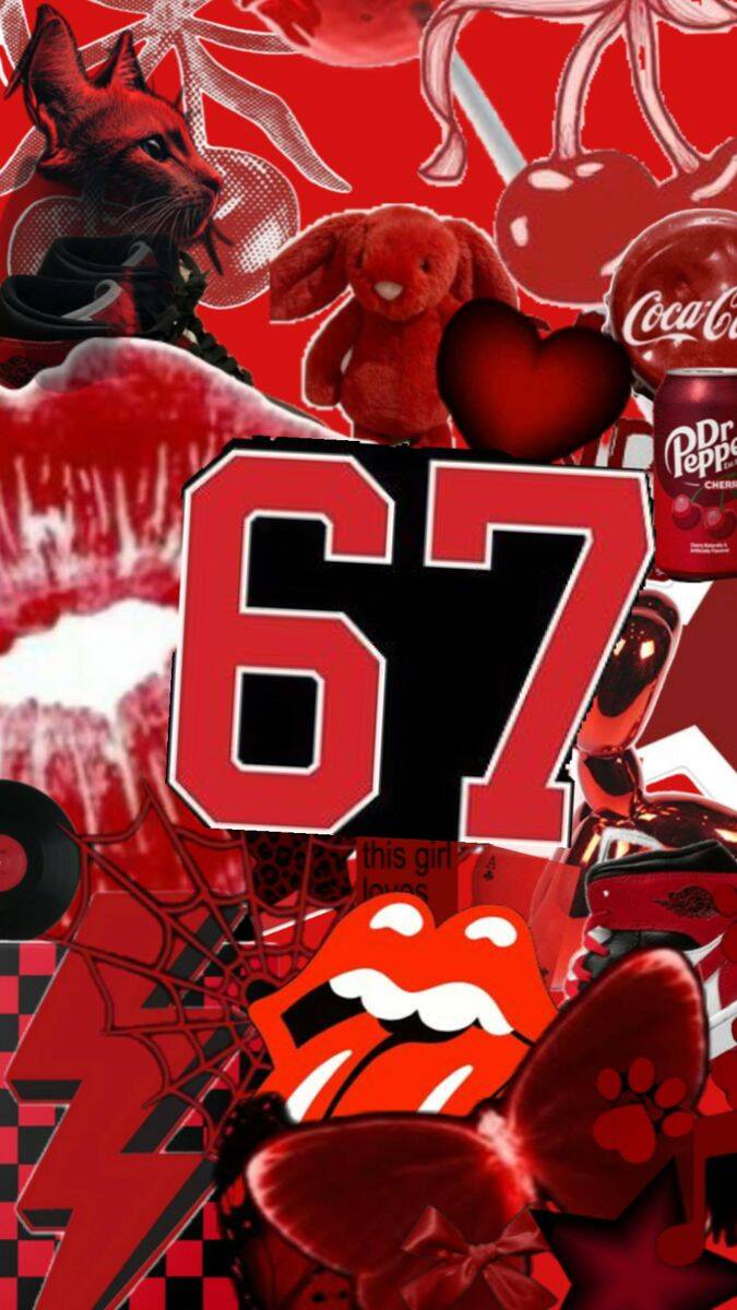 67 Fondo de Pantalla Rojo y Negro para Celular/iPhone 4K