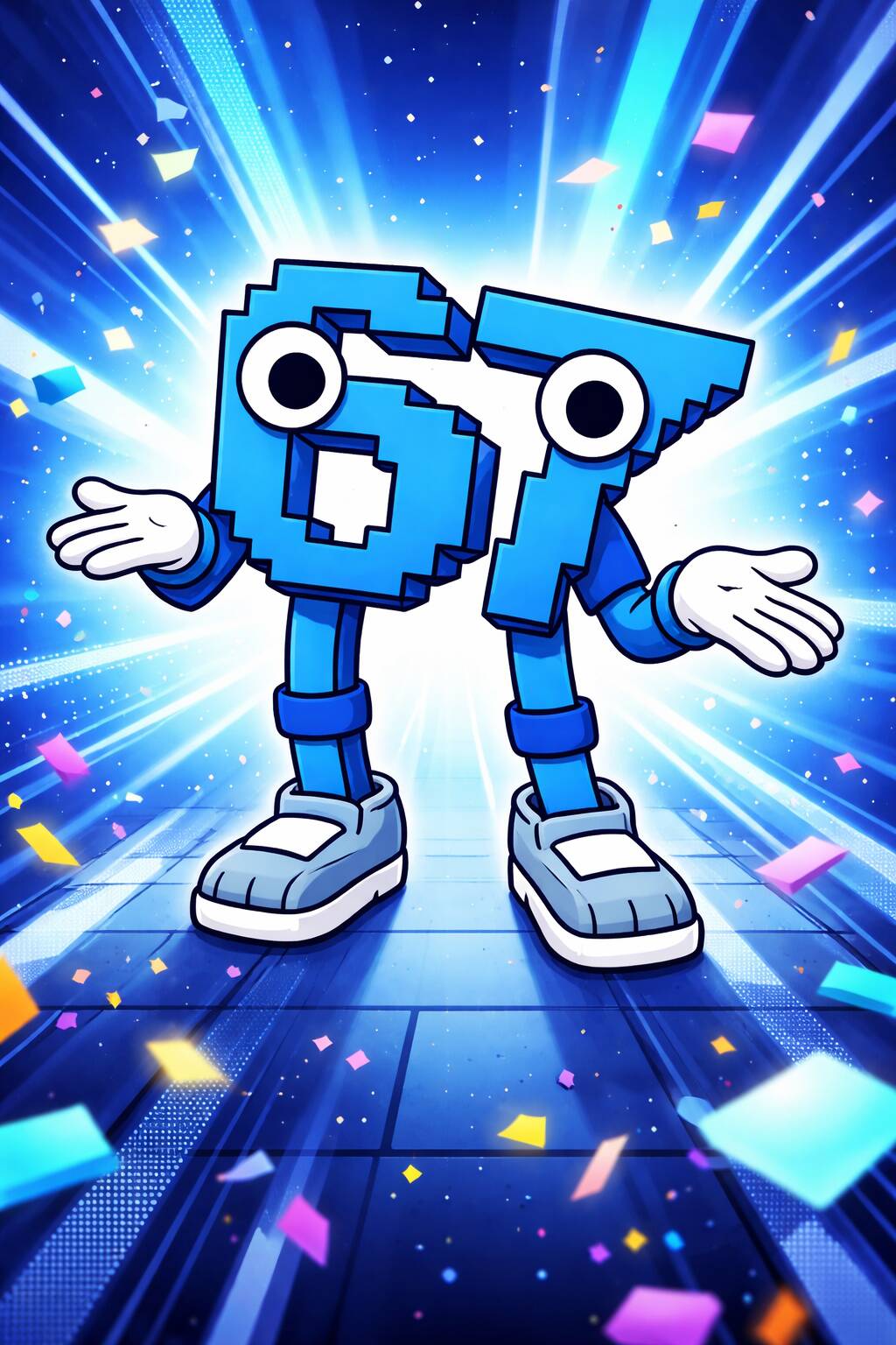 67 Fondos de Pantalla Divertidos con Fondo Azul para Celular/iPhone 4K