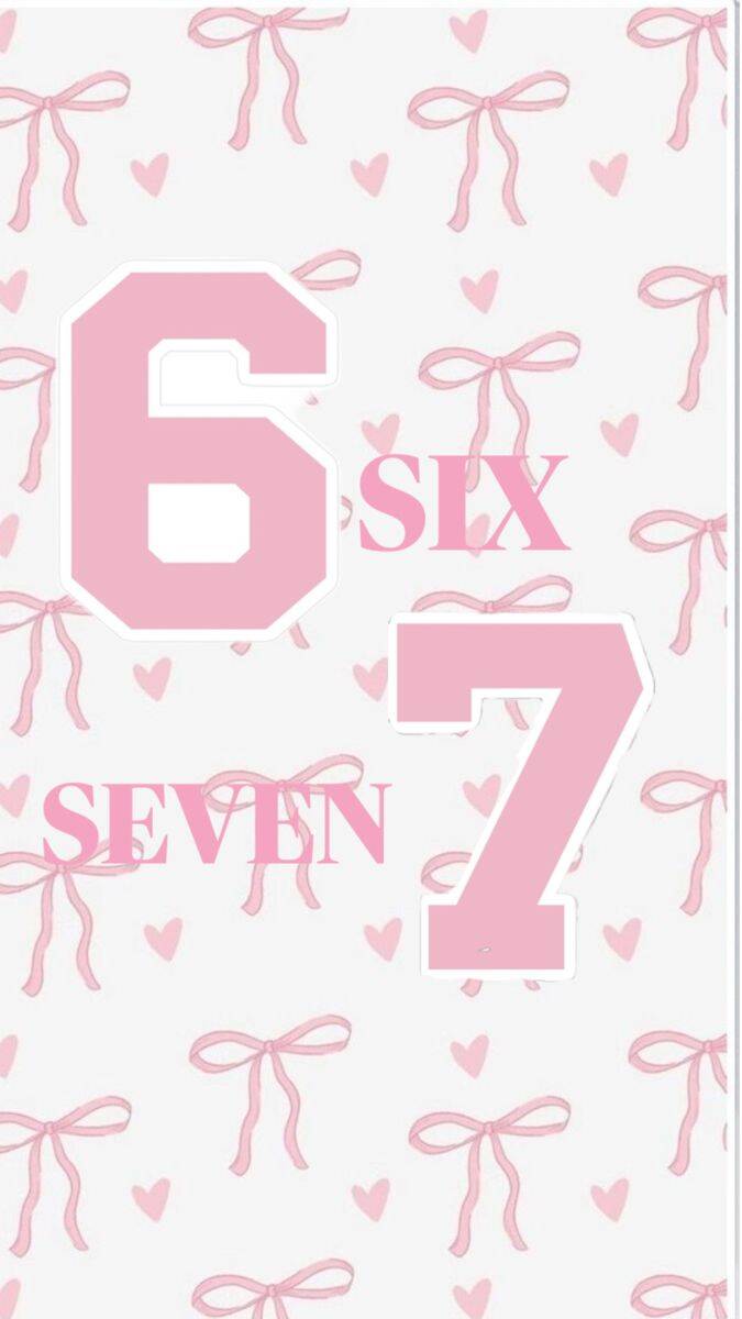 67 Fondo de Pantalla Rosa con Lazos y Corazones para Celular