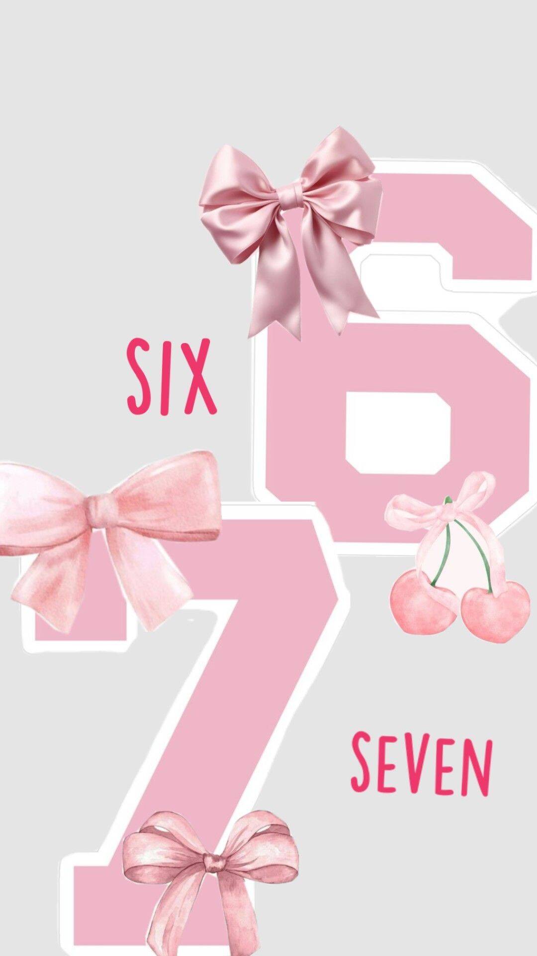 Fondo de Pantalla 67 con Lazos y Cerezas para Celular
