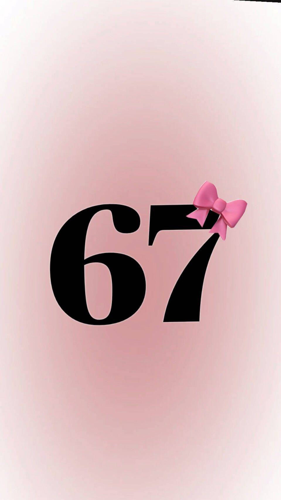 Wallpaper 67 with Pink Bow for Cell Phone/iPhone