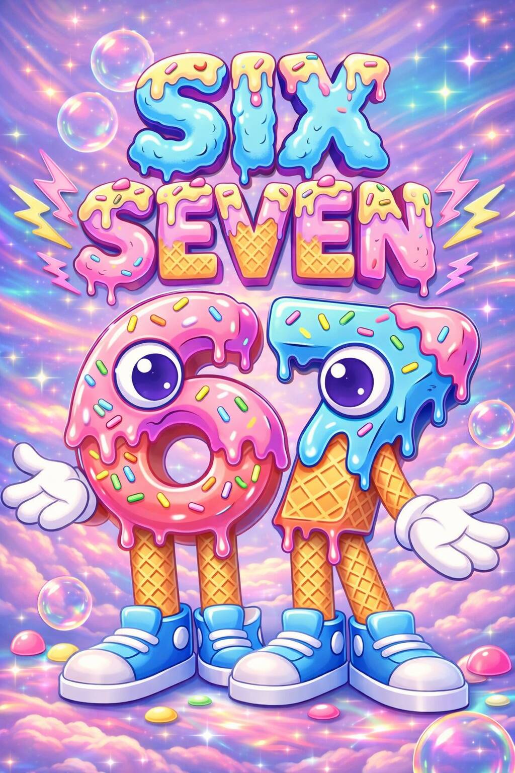 67 Fondos de Pantalla Divertidos de Helado para Celular/iPhone 4K