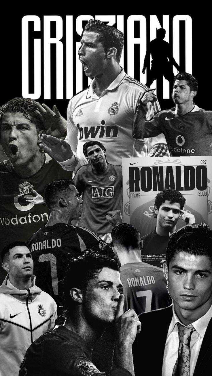 Papel de Parede do Cristiano Ronaldo em Diversos Clubes para Celular/iPhone 4K