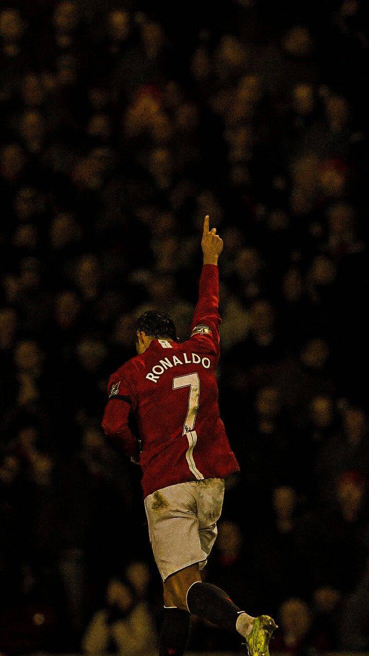 Fondo de Pantalla de Cristiano Ronaldo Celebrando el Gol para Celular/iPhone 4K