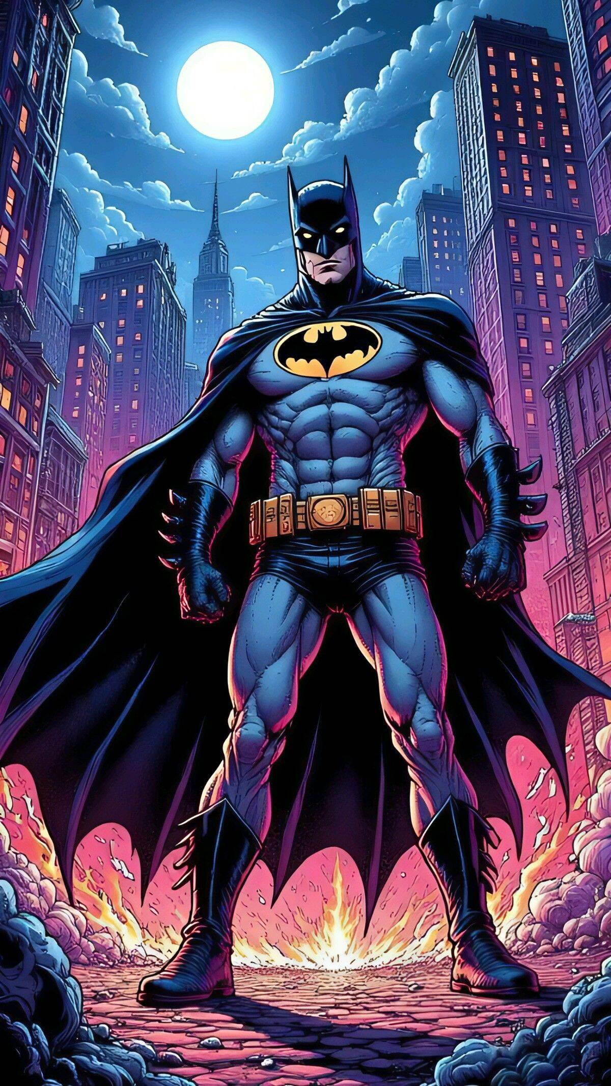 Classic Batman Wallpaper for Cell Phone/iPhone 4K