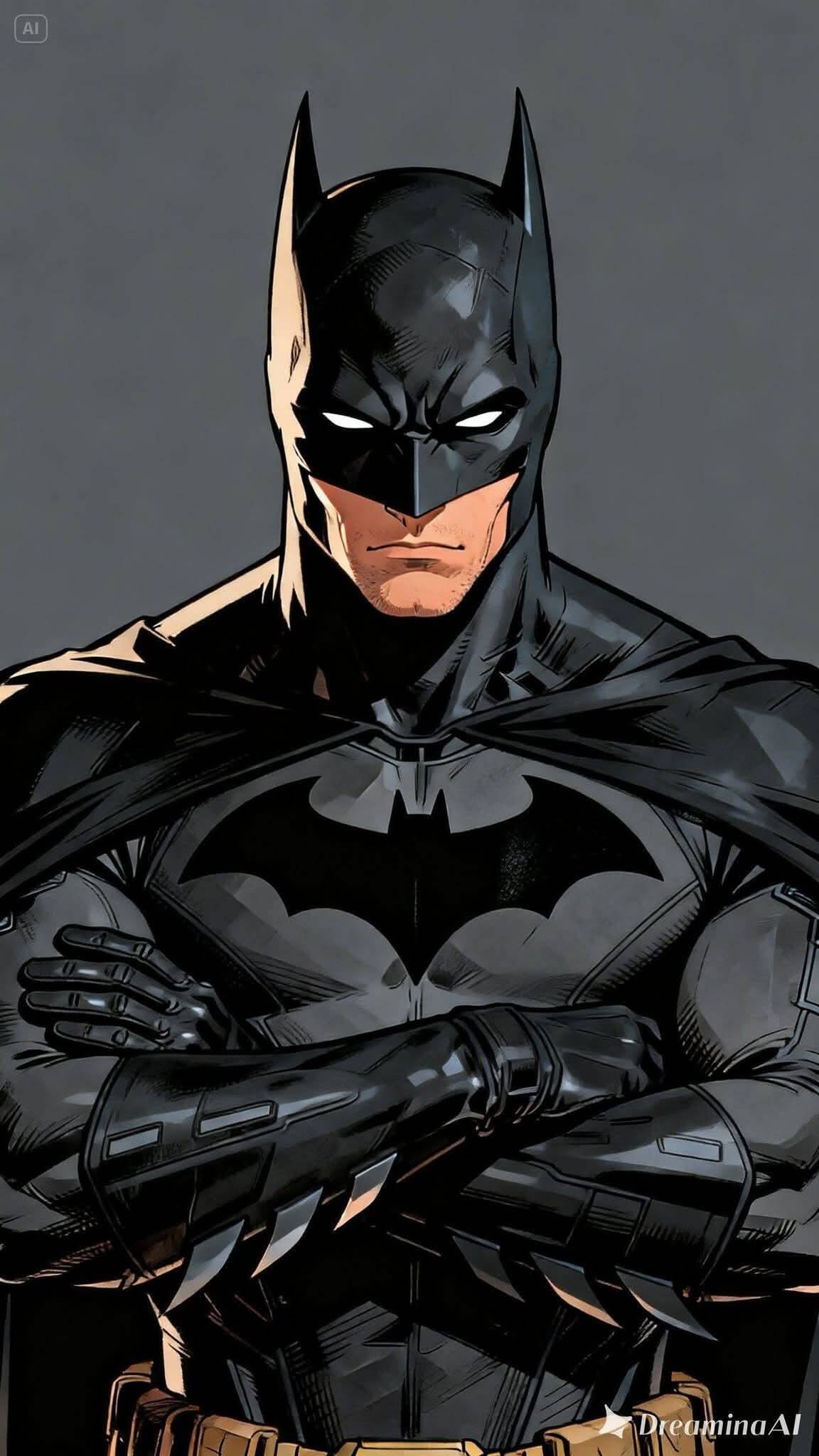 Batman Wallpaper with Cape and Mask for Desktop 4K