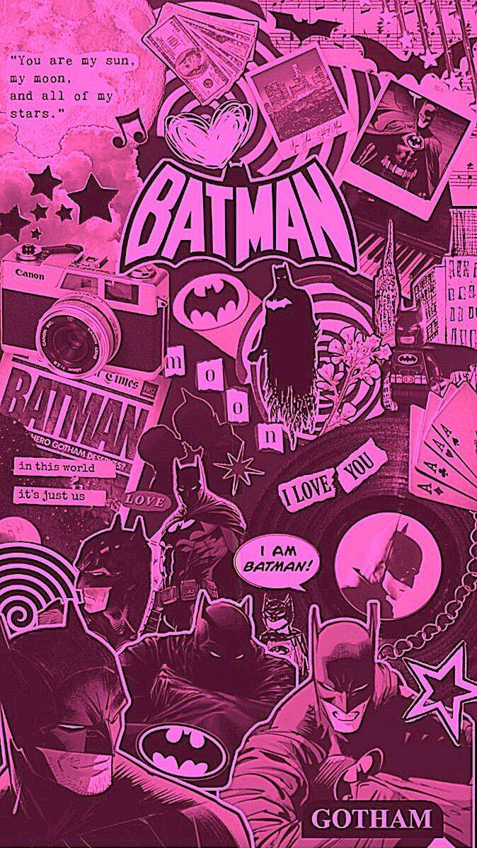 Colorful and Stylized Batman Wallpaper for Cell Phone/iPhone 4K