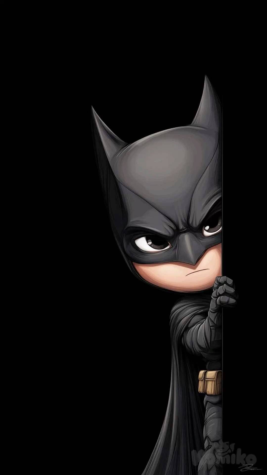 Cartoon Style Batman Wallpaper for Cell Phone/iPhone 4K
