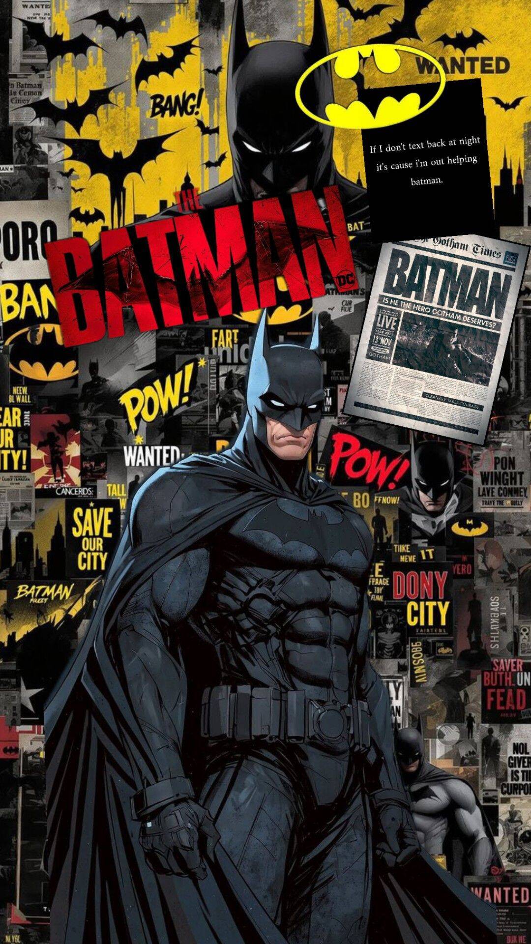 Classic Style Batman Wallpaper for Cell Phone/iPhone 4K